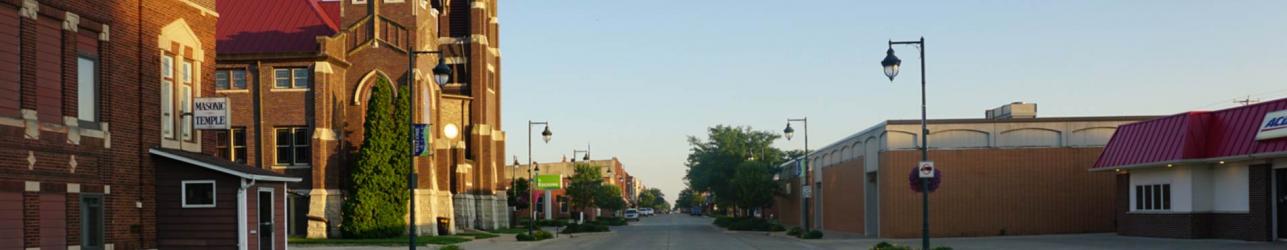 Street view of Oelwein