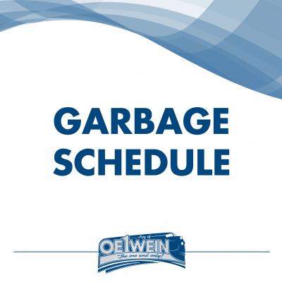 Garbage Schedule