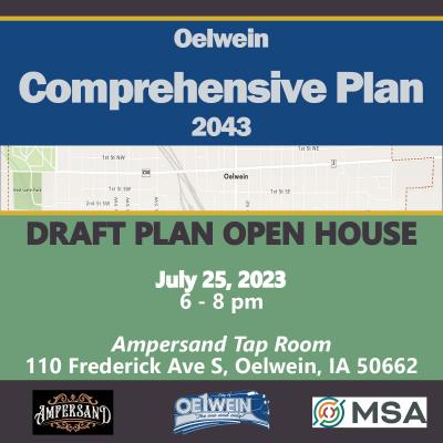 Oelwein Comprehensive Plan Open House