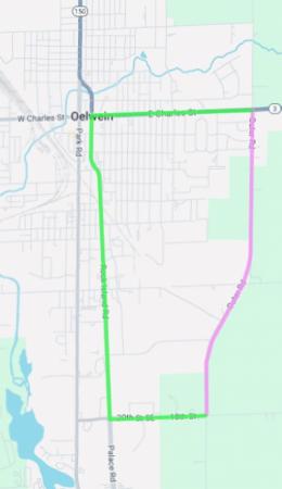 Map of Street Closure